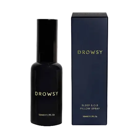 Drowsy sleep pillow spray